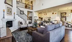 New Home Merchandising, Westover, Family Room, Frisco